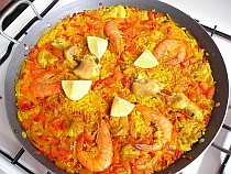 Spanish food and Spanish recipes Paella